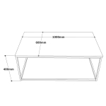 Холна маса PERCHE от метал и ПДЧ - Image 2